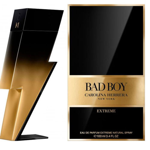 CAROLINA HERRERA BAD BOY EXTREME MEN 3.4 OZ EDP  SP / 8411061057056
