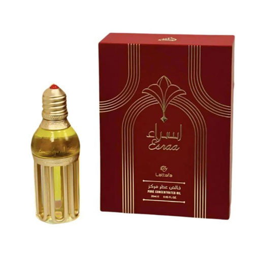 LATTAFA ESRAA UNISEX PERFUME OIL 0.7 OZ  EDP SP / 6290360599625
