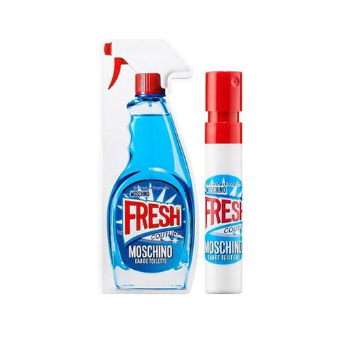 VIAL MOSCHINO FRESH COUTURE WOMEN 0.03 EDT SP / 8011003826780
