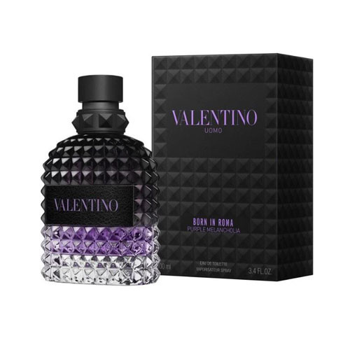 VALENTINO BORN IN ROMA UOMO PURPLE MEN 3.4 OZ EDT SP / 3614274626872