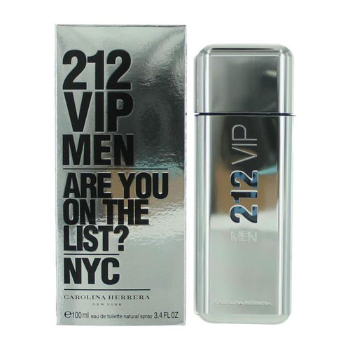 CAROLINA HERRERA 212 VIP MEN 3.4 OZ EDT SP / 8411061088166