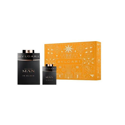 SET BVLGARI MAN IN BLACK MEN ( 2 PC )3.4 OZ EDP SP /0.51 OZ EDP SP / 783320423437