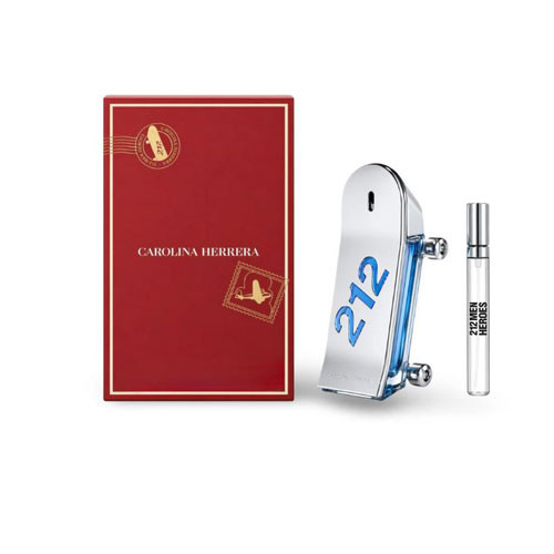 SET CAROLINA HERRERA 212 HEROES MEN  ( 2 PC )3.0 OZ EDP SP/0.33 OZ EDP SP / 8411061092453