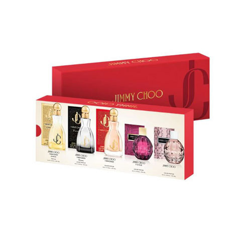MINI SET JIMMY CHOO WOMEN ( 5  PC ) X 0.15 OZ   / 3386460157643