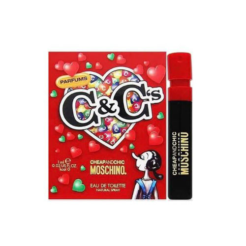 VIAL MOSCHINO CHEAP AND CHIC WOMEN 0.03 EDT SP  / 8011003828333