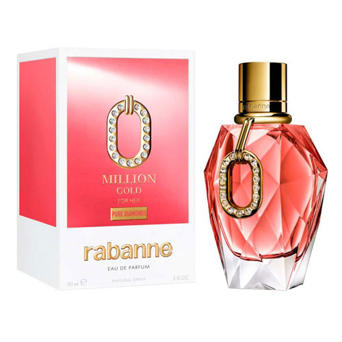 PACO RABANNE MILLION GOLD PURE DIAMOND WOMEN  3.0 OZ  EDP SP / 3349668663187
