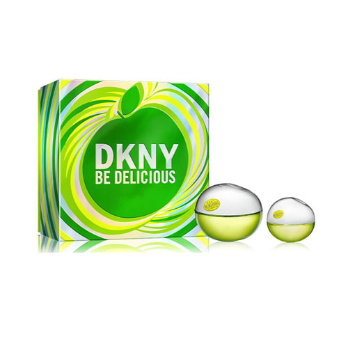 SET DKNY be DELICIOUSWOMEN (2 PC) 3.4 OZ EDP SP / 1.0 OZ EDP SP / 85715961150