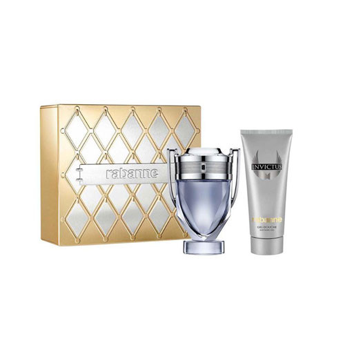 SET PACO RABANNE INVICTUS MEN ( 2 PC )3.4 OZ EDT SP /5.1 OZ DEO SPRAY / 3349668635139