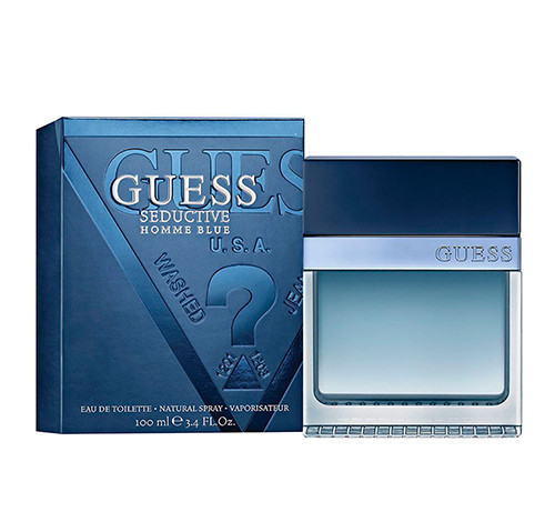 GUESS SEDUCTIVE BLUE MEN 3.4 OZ. EDT / 85715320414