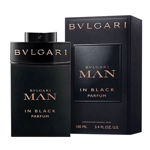 BVLGARI MAN IN BLACK MEN PARFUM 3.4 OZ / 783320421532