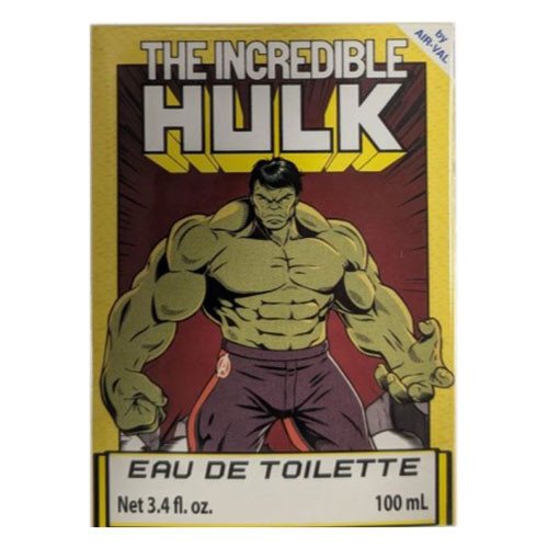 MARVEL THE INCREDIBLE HULK 3.4 OZ EDT SP / 663350099409