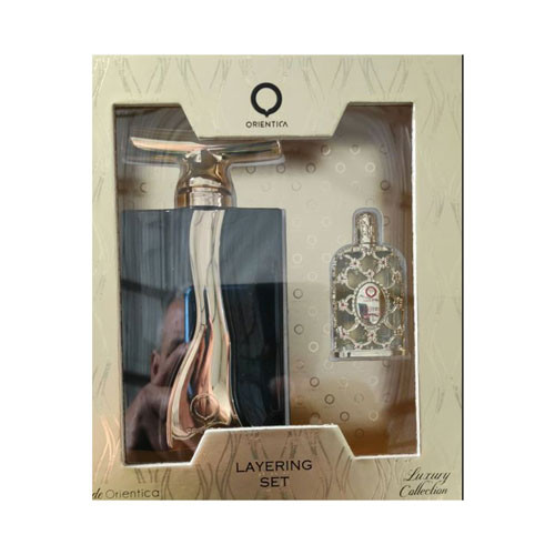 SET ORIENTICA ( 2 PC )ARTE BELLISSIMO ROMANTIC 2.5 OZ EDP SP / LUXURY COLLECTION AMBER ROUGE0.25 OZ EDP SP / 6298042518872