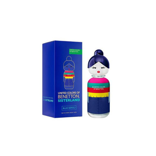 BENETTON SISTERLAND BLUE NEROLI WOMEN 2.7 OZ. EDT SP / 8433982018701