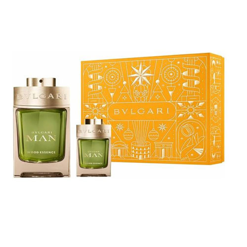 SET BVLGARI MAN WOOD ESSENCE MEN (2 PC )3.4 OZ EDP SP /0.50 OZ EDP SP  / 783320423444