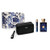 SET VERSACE DYLAN BLUE ( 3 PC )3.4 OZ EDT SP /0.33 OZ EDT SP /BOLSO  / 8011003903030