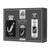 SET LATTAFA ISHQ AL SHUYUKH SILVER UNISEX ( 3 PC ) 3.4 EDP / 0.68 EDP / PERFUMED SPRAY 6.7 OZ  / 6290362346579