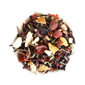 ORGANIC HIBISCUS HEAVEN TEA | Caffeine Free Herbal Infusion | Wellness Tea Collection | 1.5 oz. Jar ORGANIC HIBISCUS HEAVEN TEA | Caffeine Free Herbal Infusion | Wellness Tea Collection | 1.5 oz. Jar