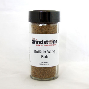 Buffalo Wing Rub, Glass Bottle with sifter, Non GMO, 1/2 cup, 3 oz Buffalo Wing Rub, Glass Bottle with sifter, Non GMO, 1/2 cup, 3 oz