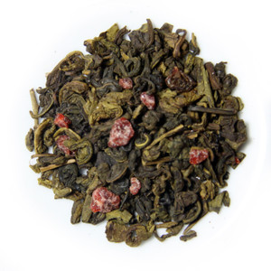 BERRY SENSATION TEA | Ceylon Green Tea With Real Fruit Pieces | Dessert Tea Collection | 2 oz. Jar BERRY SENSATION TEA | Ceylon Green Tea With Real Fruit Pieces | Dessert Tea Collection | 2 oz. Jar