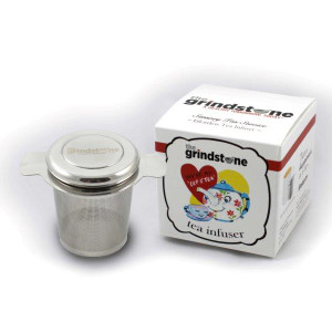 Grindstone, Effortless Tea Infuser, Stainless Steel Grindstone, Effortless Tea Infuser, Stainless Steel