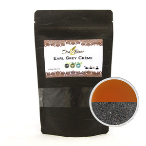 EARL GREY CRÈME TEA | Loose Leaf Ceylon Black Tea with the flavor of Bergamot. | Designer Resealable Pouch | 3.52 oz. EARL GREY CRÈME TEA | Loose Leaf Ceylon Black Tea with the flavor of Bergamot. | Designer Resealable Pouch | 3.52 oz.