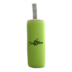 Tea2Brew, On the Go Infuser Sleeve - Green (Double Walled Glass Infuser NOT Included)