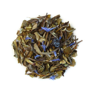 ORGANIC BLUEBERRY POMEGRANATE WHITE TEA | Dessert Tea Collection | 1 oz. Jar ORGANIC BLUEBERRY POMEGRANATE WHITE TEA | Dessert Tea Collection | 1 oz. Jar