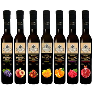 Ellora Farms, Balsamic Vinegar Thick and Creamy, Perfectly Aged, No addtives all Natural, 8.5 oz Glass Bottle Ellora Farms, Balsamic Vinegar Thick and Creamy, Perfectly Aged, No addtives all Natural, 8.5 oz Glass Bottle