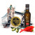 Fresh Organic Red-Hot Pepper Infused Extra Virgin Olive Oil, Ultra-Premium Finishing Oil, Single Origin Greece, 8.45 oz. Fresh Organic Red-Hot Pepper Infused Extra Virgin Olive Oil, Ultra-Premium Finishing Oil, Single Origin Greece, 8.45 oz.
