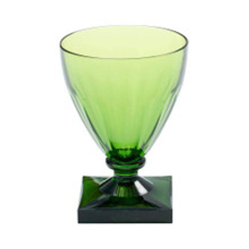 Green Acrylic Wine Goblet