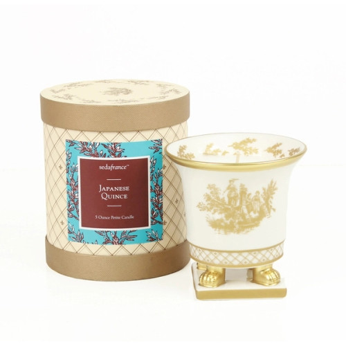 Seda Japanese Quince Petite Ceramic Candles