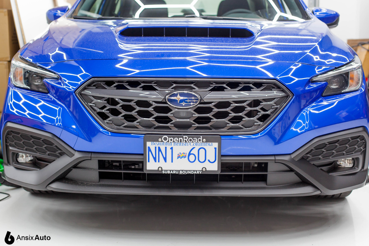 No-drill Front License Plate Relocator - Subaru WRX 2022+