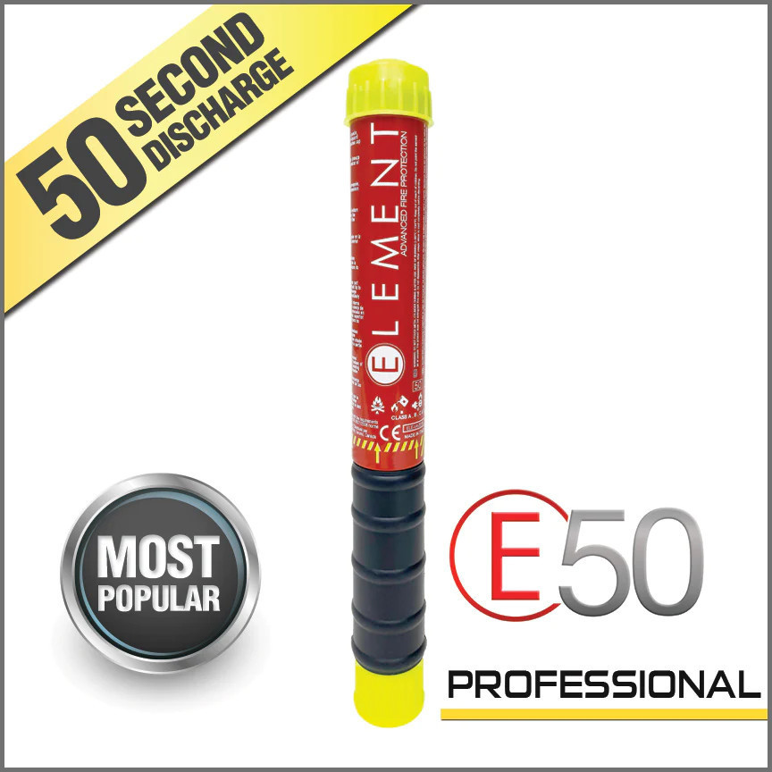 Element E50 Fire Extinguisher with Bracket