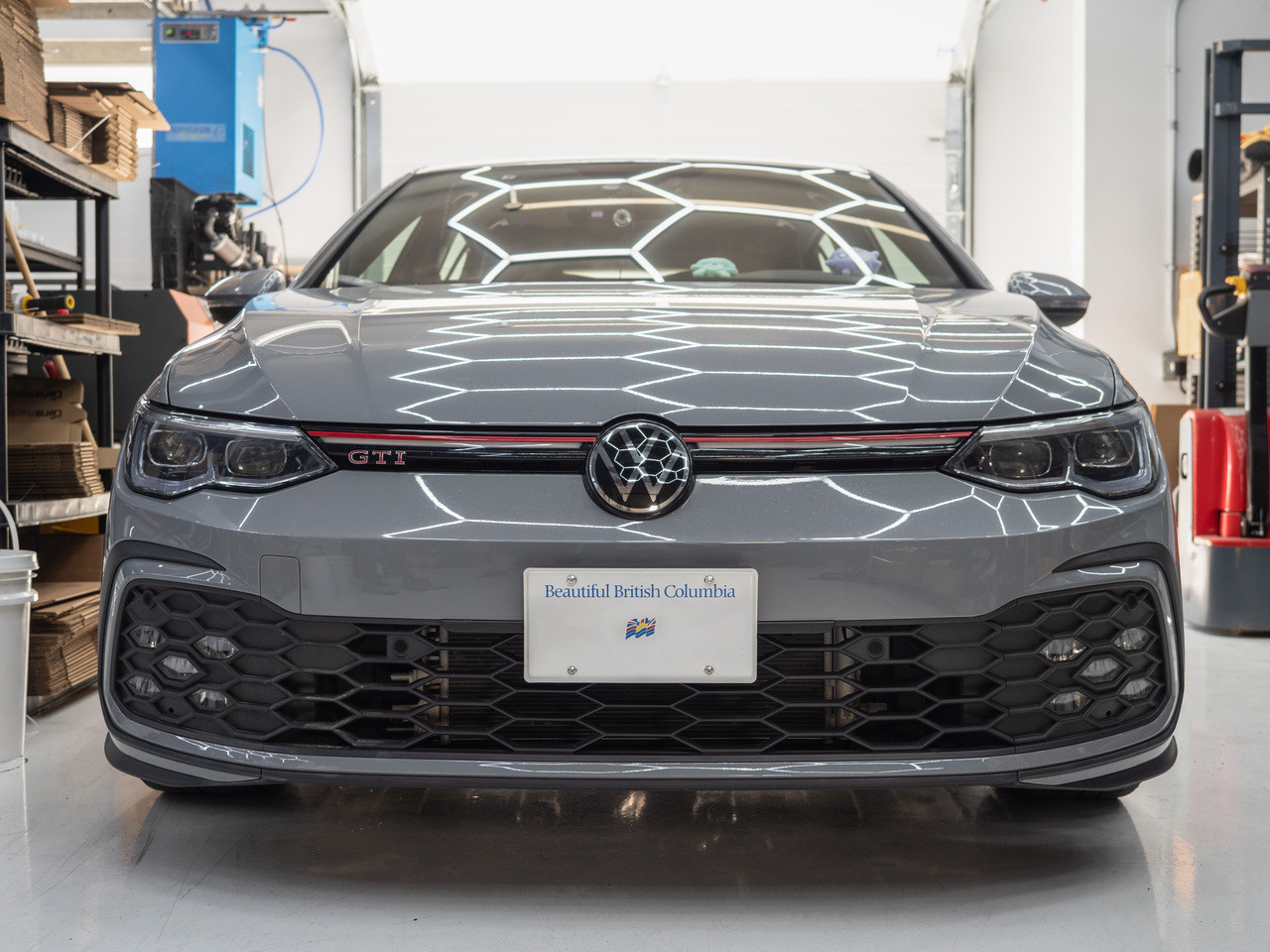 No-drill Front License Plate Relocator - VW Golf GTI 2022+