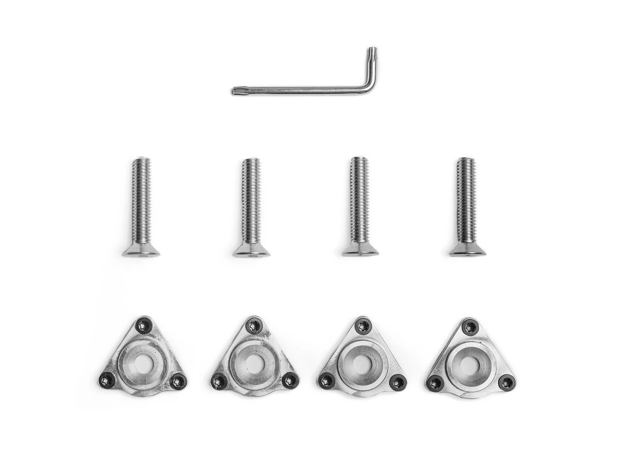 Flush mount diffuser brackets