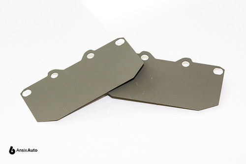 Titanium Brake Pad Shim Set (FRONT)  - Mitsubishi/Nissan/Subaru