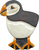 Puffin Brooch