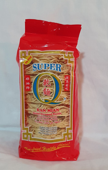 Super Q Kan Mian Dried Steamed Noodle 500g