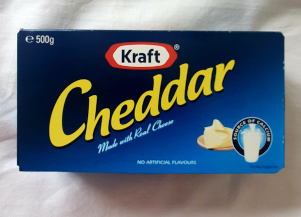 Kraft Cheddar Cheese Block 500g