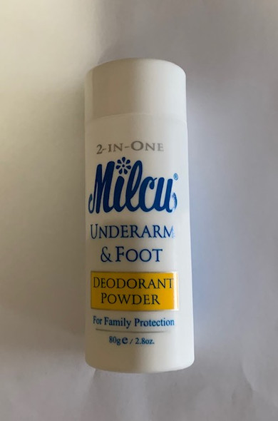 Milcu Deodorant Foot & Underarm Powder 40g