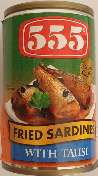 555 Fried Sardines InTausi155g