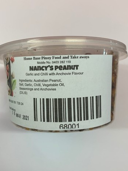 Nancy Peanuts Garlic & Chilli & Anchovy Flavour