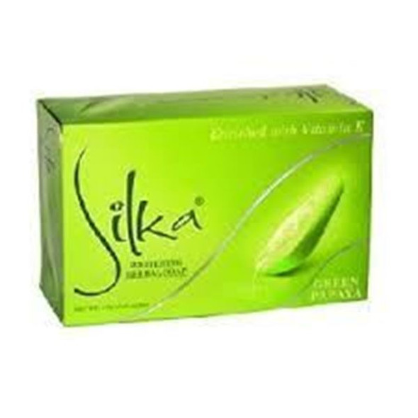 Silka Whitening Soap Green Papaya 135g