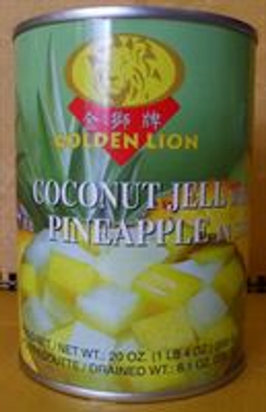 GL Coconut Jelly w/Pineapple 454g