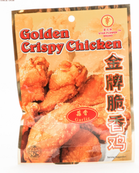Starflower Golden Crispy Chicken Garlic 88g