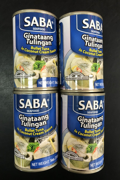 Saba Ginataang Tulingan in Coconut Cream 155g