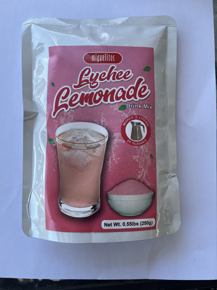 Miguelitos Lychee Lemonade Mix 250g