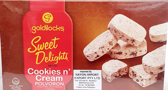 Goldilocks Polvoron Cookies & Cream 25g