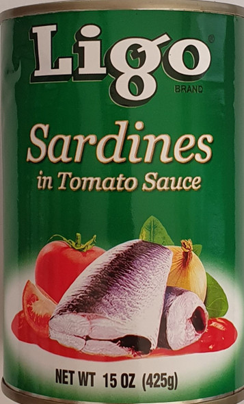 Ligo Sardines Green 425g