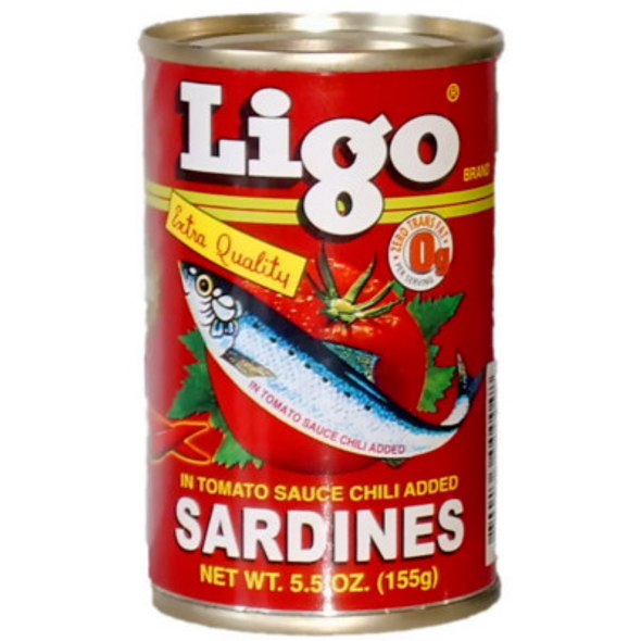 Ligo Sardines Red Hot 155g